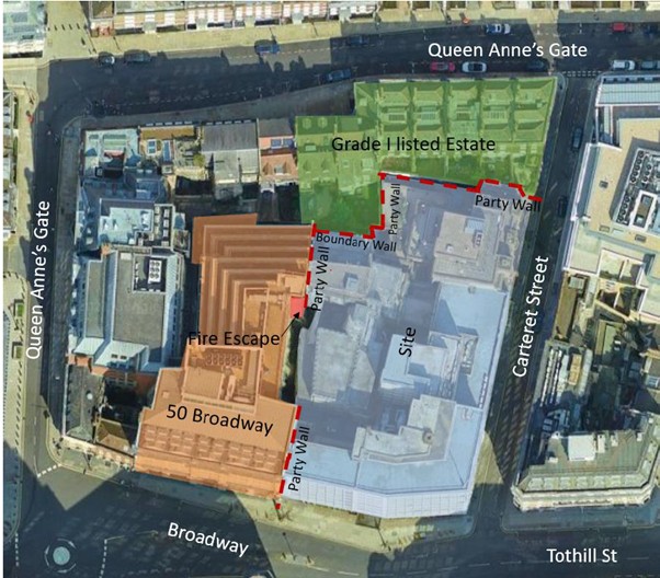 40 Broadway - Site layout